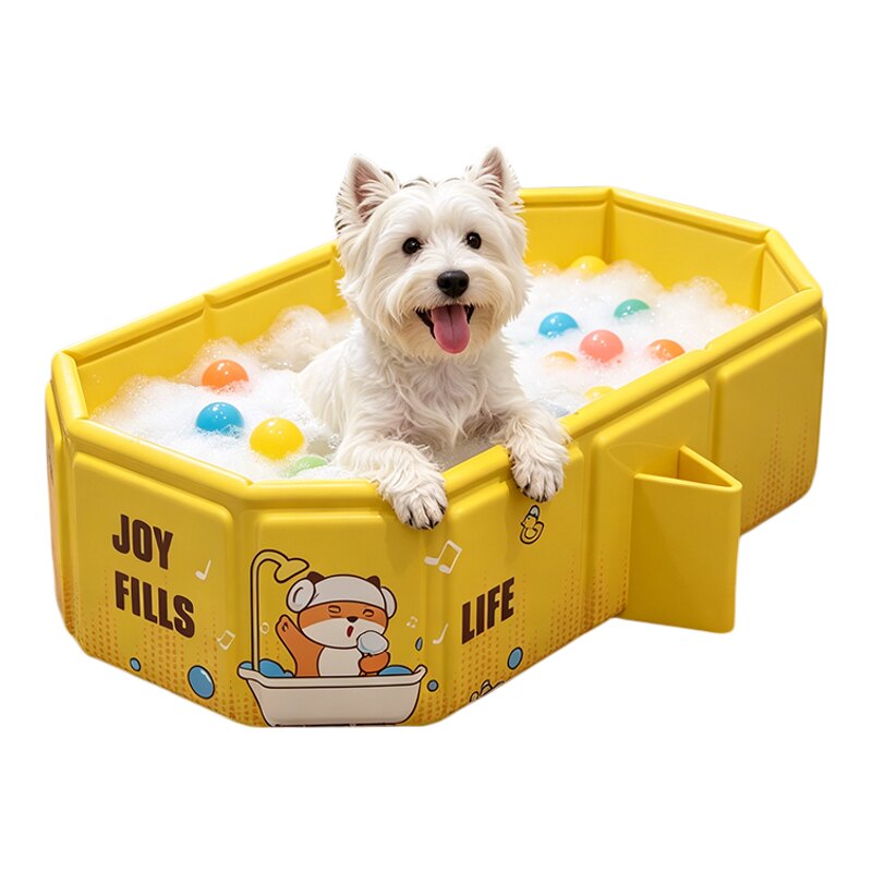 宠物折叠洗澡盆浴盆中小型犬专用
