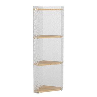 亚克力三角形置物架角柜转角柜墙角客厅卧室拐角柜角落墙边柜落地