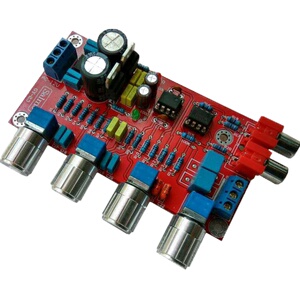 大鳟德州ne5532成品前级音调板 OPA2604发烧hifi前置板（拆机板）