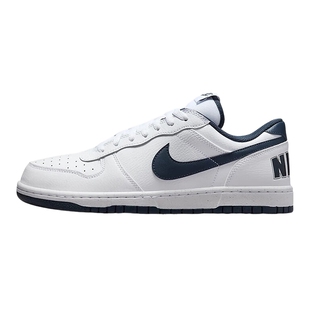胜道耐克男鞋白蓝色休闲运动鞋低帮轻便板鞋BIG NIKE LOW 355152