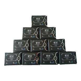 绿叶爱生活卫生巾夜用290超薄透气负离子芯片纯棉姨妈巾整箱包邮