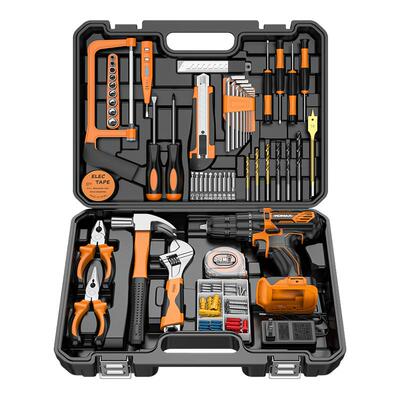 工具箱套装家用多功能五金工具大全家庭电工车载维修组合万能全套