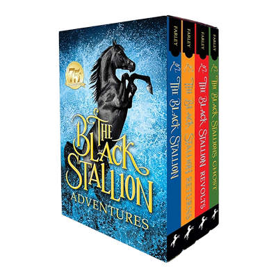 英文原版 The Black Stallion Adventures 黑神驹系列 4册套装 Walter Farley 英文版 进口英语原版书籍儿童外文书