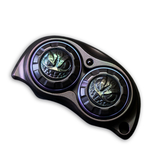 指玩屋 TK豌豆荚Mini机械磁力推牌复合型玩具edc指尖陀螺金属解压