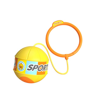 儿童玩具跳跳球闪光甩甩蹦蹦球发光弹力球脚环套脚男女孩弹跳运动