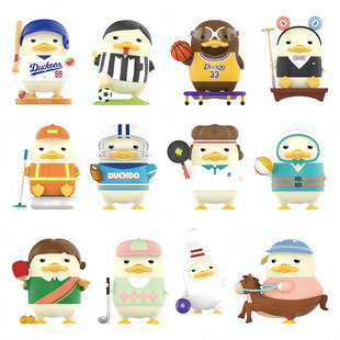 POPMART泡泡玛特 DUCKOO梦幻球星系列盲盒手办潮玩玩具生日礼物