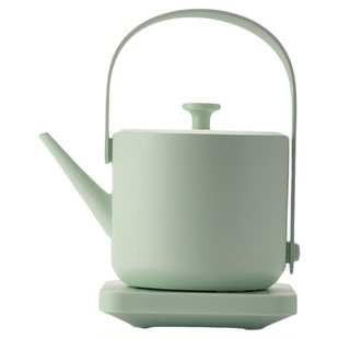 小提新品电热水壶双层不锈钢中式自动断电茶室酒店提梁烧水壶泡茶