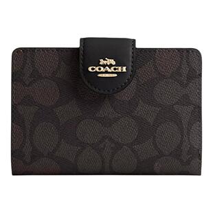 【自营】COACH/蔻驰Signature Canvas 女款卡包钱包 CW786 IMXAQ