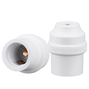 悬吊式灯口灯头加厚螺口LED灯球泡节能耐高温灯头灯座E27通用插座