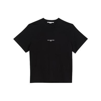 StellaMcCartney纯色带logoT恤