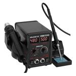 德力西热风枪拆焊台二合一8586电烙铁858D电焊台手机维修焊接工具