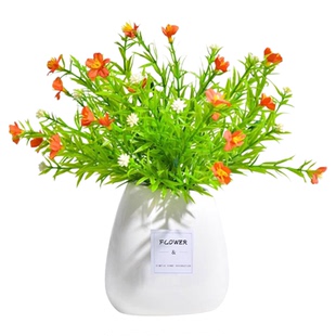 假花仿真花北欧ins仿真植物盆栽摆件客厅室内小盆景装饰干花花束