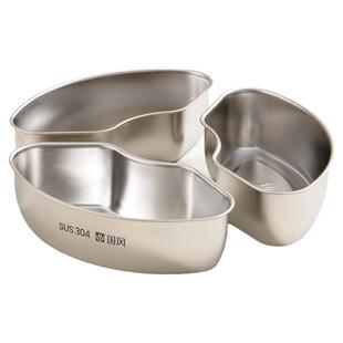 扇形蒸格蒸米饭专用304不锈钢蒸盘神器蒸碗食品级电饭煲分格蒸盒