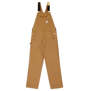 阿瞳牛社Carhartt卡哈特102776主线纯色休闲裤美式潮牌背带裤男款