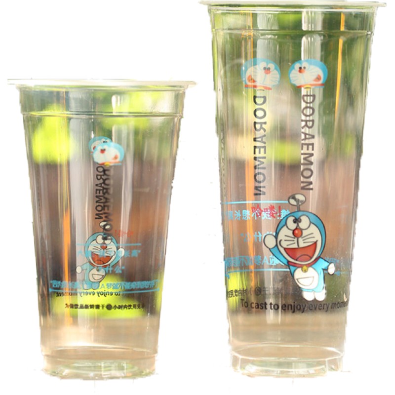 吸塑杯1000只奶茶杯500-700ml