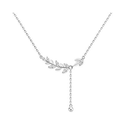 穗穗平安2024新款爆款纯银麦穗项链女小众高级感女朋友礼物格林娜