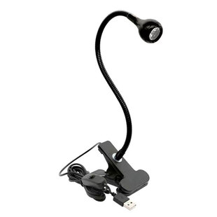 USB紫光灯荧光美甲指甲油固化灯UV无影胶固化夹子台灯手机维修灯