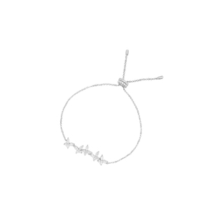 APM Monaco蝴蝶手链女可调节925银气质送闺蜜送人新年情人节礼物