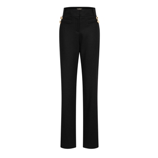 【含羊毛】Scofield女装通勤休闲西装裤金属纽扣2025冬季新品