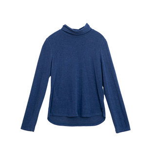 忘城S719座/恰似你的温柔/2022冬堆堆领亲肤保暖双面绒毛打底衫