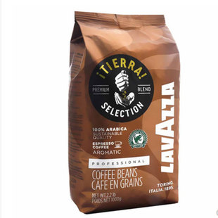 新日期Lavazza 拉瓦萨 意大利进口特醇咖啡豆iTIERRA大地精选1kg