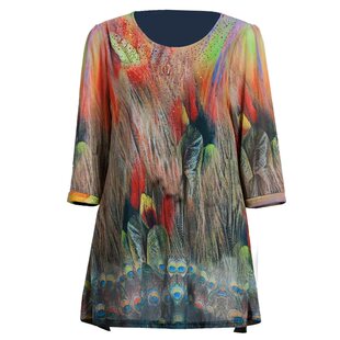 胖妈妈长袖t恤加肥加大码中老年人女装夏装蕾丝衫中长款春夏衣服