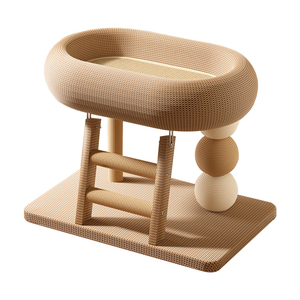 猫爬架猫窝一体家用猫咪剑麻矮脚小户型架子不占地猫抓板四季通用