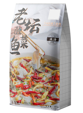 老坛子一二有家袋装酸菜鱼调料包