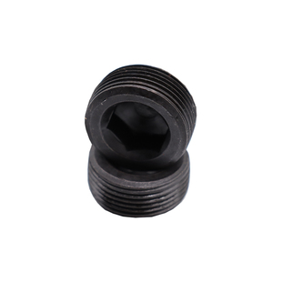 12.9级内六角止付螺丝 PG1.5牙公制喉塞 实心通孔止付螺丝