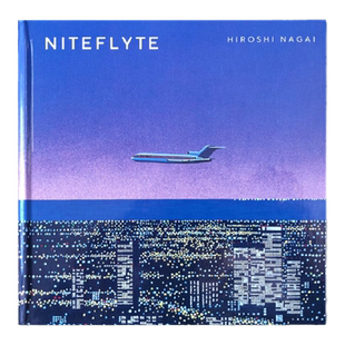 NITEFLYTE 夜间飞行 永井博作品集 日本著名自由插画家 Hiroshi Nagai