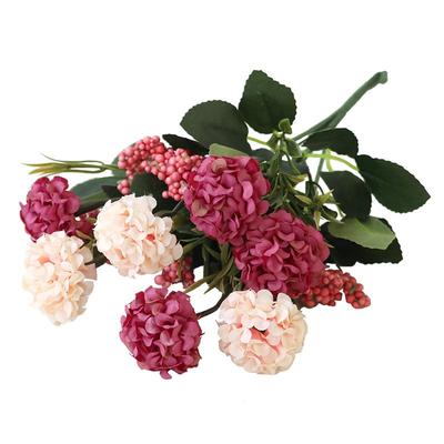 单支客厅栅栏干花塑料仿真玫瑰