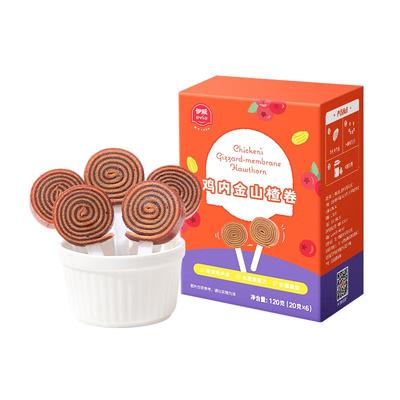 伊威儿童鸡内金山楂卷120g