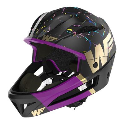 WWW儿童平衡车头盔竞赛全盔自行车骑行头盔男女装备滑步车安全帽