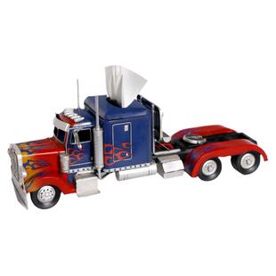 美式创意复古变形金刚擎天柱GI手工铁艺纸巾盒抽纸盒造型装饰摆件