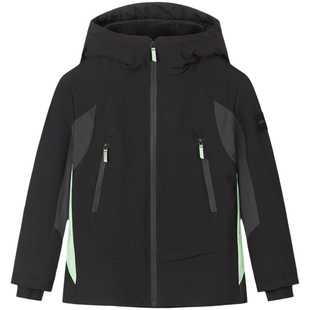 水孩儿儿童外套三防加绒秋冬装2025新品大童男童宝宝女童工装风衣