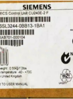 议价西门子G120C变频器6SL3244-0BB13-1BA1控制单元6SL32440BB131