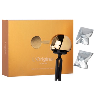 L'original洛瑞欧车载香水香薰汽车固体香膏空调出风口新婚送礼盒