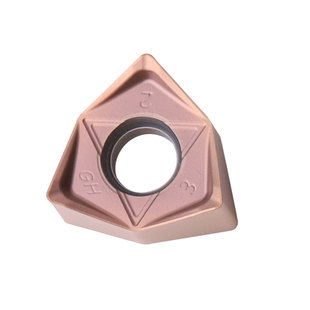 锐利数控铣刀片6角刀片加工中心铝用双面铣刀片WNMU080608刀粒