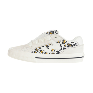 顽刻官方贝果系列豹纹配色秋冬BAKE低帮W软底男女新年面包板鞋