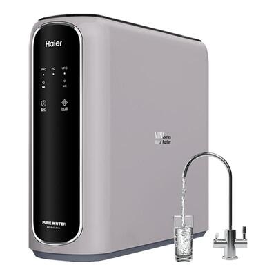 海尔净水器家用直饮RO反渗透厨房自来水厨下净水机前置过滤器套装