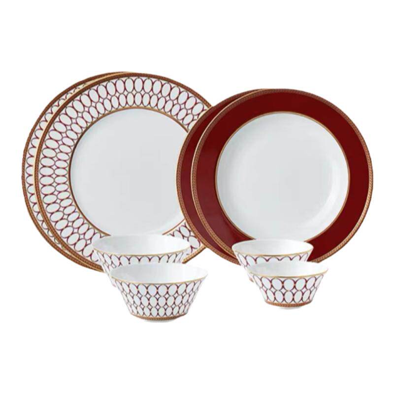 WEDGWOOD金粉一人份两人份餐具