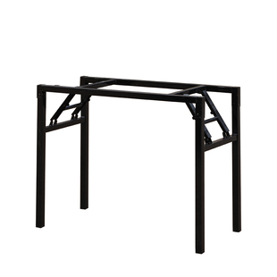 家用折叠桌子腿支架可折叠桌架子金属桌架 饭桌腿支架 餐台脚桌腿