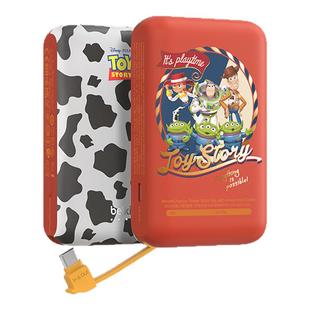 【3C认证】贝尔金皮克斯玩具总动员移动电源10000mAh充电宝自带线大容量20W快充适用iphone苹果手机可上飞机