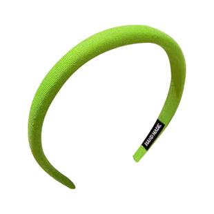 2023韩国新款儿童发箍刘亦菲同款绿色头箍发卡女童高颜值发捆头饰