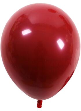 婚房红色气球地飘立柱装饰套装