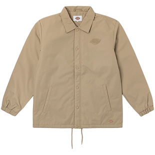 Dickies帝酷适26秋冬宽松休闲版型夹棉教练厚夹克外套男女情侣J