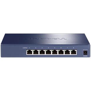 普联TP-LINK企业级2.5G交换机5口8孔千兆家用万兆SFP光纤10G高速NAS存网络分线器即插即用TL-SH1005/ST1008