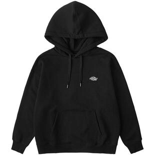 Dickies帝酷适卫衣25秋冬logo抓绒保暖女式休闲百搭长袖连帽卫衣
