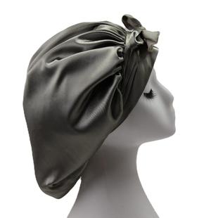 美力丝绑带长发帽子透气可调节防掉头发保持发型月子睡眠神器睡帽