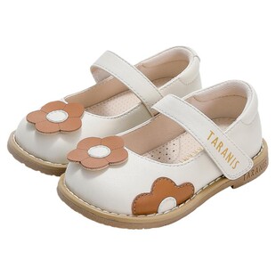 泰兰尼斯童鞋春季新款女童小皮鞋公主鞋防滑软底女宝宝儿童单鞋